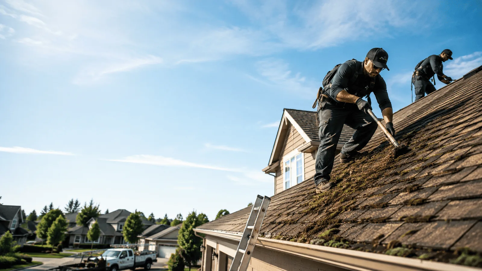 Roof Moss Removal in Lynnville, IA near me